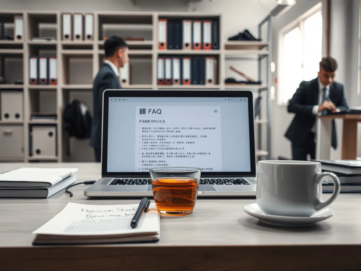 普欧汇工程项目管理常见问题解答页面示意图